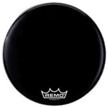 Remo PM1418MP 18" Black Suede Bass Batter Head