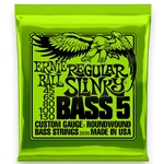 Ernie Ball 2836 Regular Slinky Nickel Wound 5-String Electric Bass String Set 45-130 Gauge