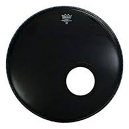 未使用　新品　REMO  ドラムヘッド　 BD 22インチ　エボニー P3-1022ES [Powerstroke 3 Ebony 22 / バスドラム用] Begin Band Now - Remo P31022ES 22