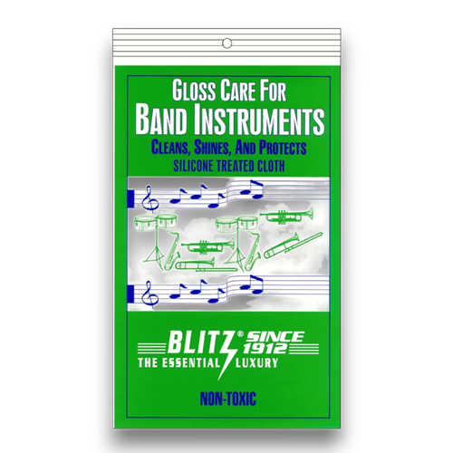 BL306 Blitz Gloss Care Cloth for Band Instruments