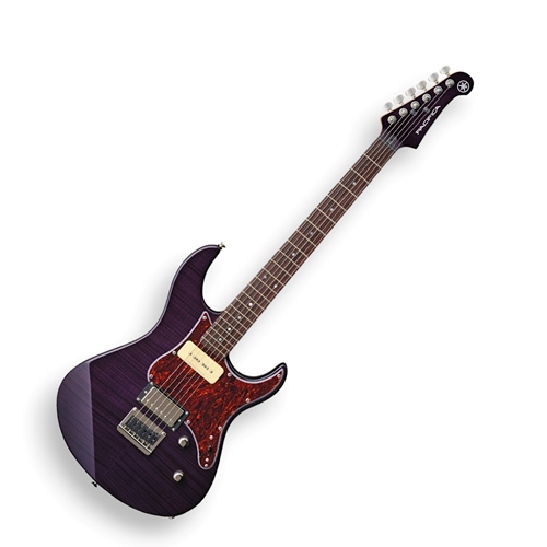 Yamaha PAC611HFMTP Electric Guitar - Translucent Purple