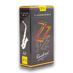 Vandoren SR41** Alto Saxophone ZZ Jazz Reeds - Box of 10