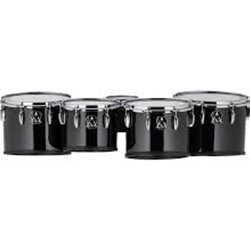 Ludwig LUMT8023PXAC 8/10/12/13" Marching Tom Set w/Carrier and Case