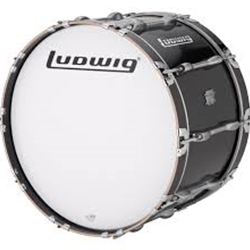 Ludwig LUMB18PXAC 18" Bass Drum w/Carrier and Case