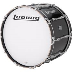 Ludwig LUMB20PXASC 20" Bass Drum w/Carrier, Case, and Stand