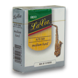 Rico RJC10MH LaVoz Alto Saxophone Reeds - Box of 10